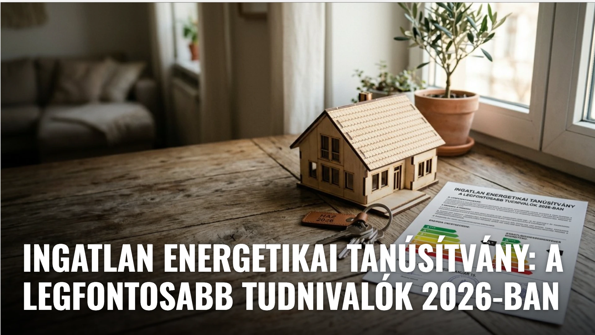 Energetikai tanúsítvány Energetikai tanúsítvány